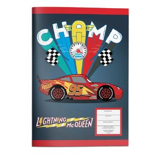 ΤΕΤΡΑΔΙΟ ΚΑΡΦΙΤΣΑ 17x25cm 40φ CARS LIGHTNING MC QUEEN CHAMP 563089