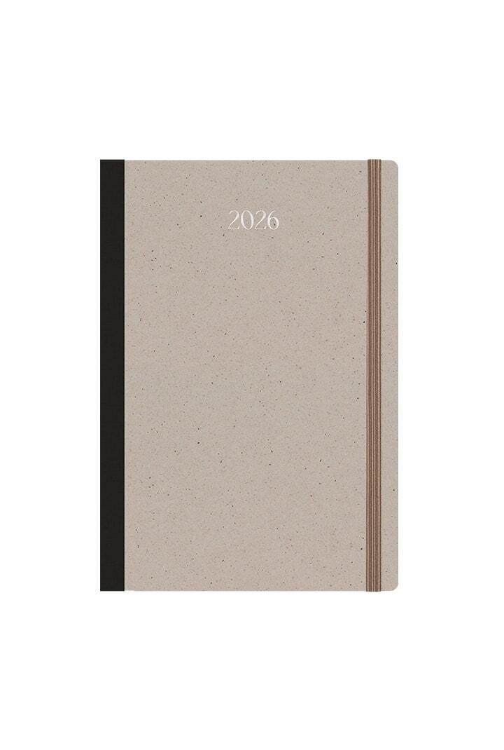 2026 ΗΜΕΡΟΛΟΓΙΟ ΗΜΕΡΗΣΙΟ 17x24cm ΜΕ ΛΑΣΤΙΧΟ 360 ΜΟΙΡΩΝ ORGANIC d ΚΑΡΥΔΑ 62264 (ΛΙΝΑΡΔΑΤΟΣ)