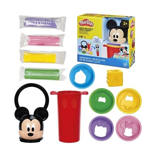 HASBRO PLAY DOH ΠΛΑΣΤΟΖΥΜΑΡΑΚΙΑ MICKEY JR HAPPY STACKABLE 819 23220