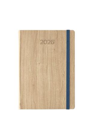 2026 ΗΜΕΡΟΛΟΓΙΟ ΗΜΕΡΗΣΙΟ 17x24cm ΜΕ ΛΑΣΤΙΧΟ WOODY b ΜΠΕΖ 62104 (ΛΙΝΑΡΔΑΤΟΣ)