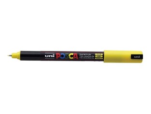 POSCA ΜΑΡΚΑΔΟΡΟΣ ΛΕΠΤΟΣ PC1MR 0.7mm ΚΙΤΡΙΝΟ (YELLOW)