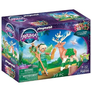 PLAYMOBIL ADVENTURES OF AYUMA FOREST FAIRY ΜΕ ΜΑΓΙΚΟ ΖΩΑΚΙ 70806