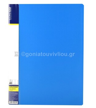 ECONOMIX  ΣΟΥΠΛ A4 (21x29,7cm) 40φ ΜΠΛΕ ΓΑΛΑΖΙΟ