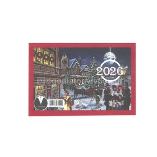 2026 ΗΜΕΡΟΛΟΓΙΟ ΜΗΝΙΑΙΟ ΜΙΚΡΟ 9,5x6,5cm 12Φ 60100 (ΛΙΝΑΡΔΑΤΟΣ)