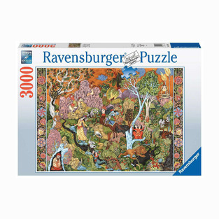 RAVENSBURGER ΠΑΖΛ 3000τεμ ΖΩΔΙΑΚΟΣ ΚΗΠΟΣ 17135