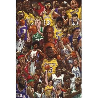 ΔΙΑΚΟΣΜΗΤΙΚΗ ΑΦΙΣΑ BASKETBALL SUPERSTARS 61x91,5cm GPE5676 (120)