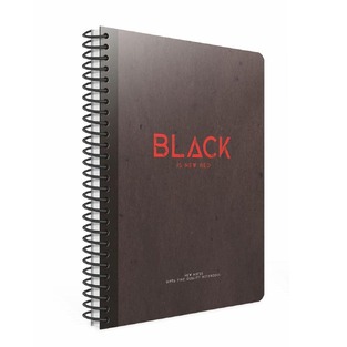 UNIPAP GIPTA ΤΕΤΡΑΔΙΟ ΣΠΙΡΑΛ A4 (21x29,7cm) 1 ΘΕΜΑΤΟΣ 30φ ΠΕΡΦΟΡΕ NEW NOTES BLACK 35690