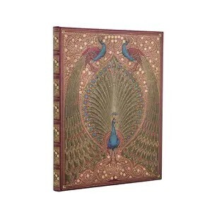 2026 2027 ΗΜΕΡΟΛΟΓΙΟ ΕΒΔΟΜΑΔΙΑΙΟ PAPERBLANKS 18ΜΗΝΟ ULTRA 18x23cm HAFIZ S PEACOCKS DE18866