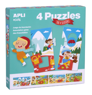 APLI KIDS ΠΑΖΛ THE SEASONS 17895