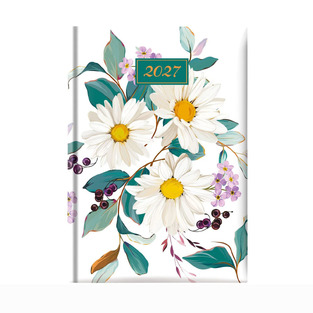 2027 ΗΜΕΡΟΛΟΓΙΟ ΗΜΕΡΗΣΙΟ ΛΕΥΚΟ 14.5x20.5cm DAISIES 68999002 (ΘΕΟΦΥΛΑΚΤΟΣ)