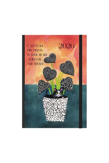 2026 ΗΜΕΡΟΛΟΓΙΟ ΗΜΕΡΗΣΙΟ 10x14cm CATS d ΓΑΤΑ ΣΕ ΓΛΑΣΤΡΑ ΜΕ ΛΑΣΤΙΧΟ ΚΑΙ ΣΤΥΛΟΘΗΚΗ 62051 (ΛΙΝΑΡΔΑΤΟΣ)