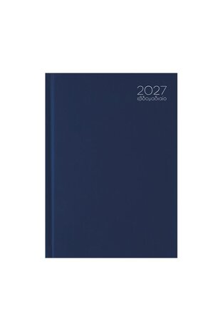 2027 ΗΜΕΡΟΛΟΓΙΟ ΕΒΔΟΜΑΔΙΑΙΟ 21x29cm NOTO ΜΠΛΕ ΣΚΟΥΡΟ ΜΕ ΕΥΡΕΤΗΡΙΟ ΜΗΝΩΝ 73205 (ΛΙΝΑΡΔΑΤΟΣ)