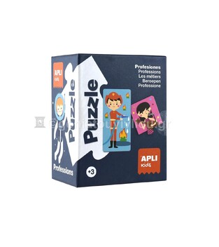 APLI KIDS PUZZLE ΣΕΤ 12 ΠΑΖΛ 2 ΤΕΜΑΧΙΩΝ ΕΠΑΓΓΕΛΜΑΤΑ 13188