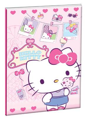 GIM ΤΕΤΡΑΔΙΟ ΚΑΡΦΙΤΣΑ 17x25cm 40φ HELLO KITTY 33571400