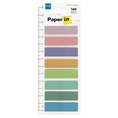 PLUS OFFICE ΣΕΛΙΔΟΔΕΙΚΤΕΣ PASTEL 12mm x 45mm 160τεμ