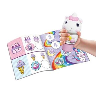 LUNA ΣΕΤ 100τεμ ΑΥΤΟΚΟΛΛΗΤΑ ΚΑΙ ΣΦΡΑΓΙΔΑ UNICORN ΣΕ ΚΟΥΤΙ 623002