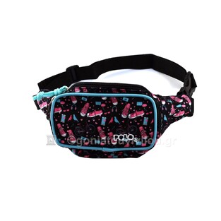 POLO ΤΣΑΝΤΑΚΙ ΜΕΣΗΣ ΜΠΑΝΑΝΑ 3 ΘΗΚΕΣ KIDDO II MEDIUM ΡΟΖ ΠΑΠΟΥΤΣΙΑ 9080418237