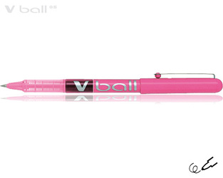 PILOT ΣΤΥΛΟ V BALL 0.5mm ΡΟΖ