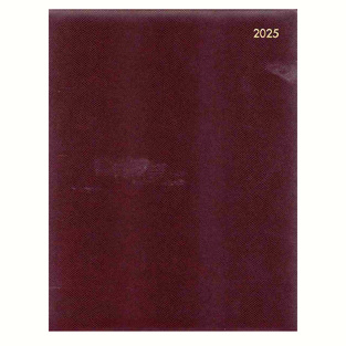2025 ΗΜΕΡΟΛΟΓΙΟ LETTS ΕΒΔΟΜΑΔΙΑΙΟ 21,5x26,5cm LEGACY QUARTO BURGUNDY 25081641