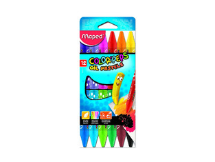 MAPED ΛΑΔΟΠΑΣΤΕΛ 12 ΧΡΩΜΑΤΑ 864010