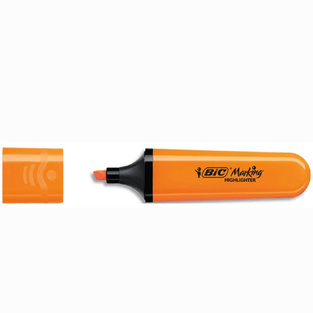 BIC FLAT ΜΑΡΚΑΔΟΡΟΣ ΥΠΟΓΡΑΜΜΙΣΗΣ NEON ΠΟΡΤΟΚΑΛΙ 517961