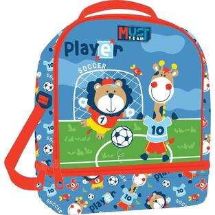 MUST TEAM ΤΣΑΝΤΑΚΙ ΦΑΓΗΤΟΥ YUMMY ΙΣΟΘΕΡΜΙΚΟ SOCCER PLAYER ANIMALS 586822
