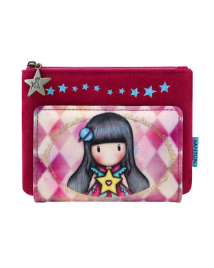 SANTORO GORJUSS ΠΟΡΤΟΦΟΛΙ CIRCUS MOON BUTTONS 872GJ03