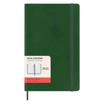 2025 ΗΜΕΡΟΛΟΓΙΟ MOLESKINE LARGE (13x21cm) SOFT COVER MYRTLE GREEN DAILY DIARY (ΗΜΕΡΗΣΙΟ ΗΜΕΡΟΛΟΓΙΟ ΕΤΟΥΣ)