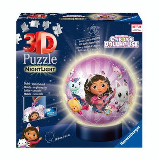 RAVENSBURGER 3D ΠΑΖΛ 72τεμ ΜΠΑΛΑΛΑΜΠΑ ΤΟ ΚΟΥΚΛΟΣΠΙΤΟ ΤΗΣ ΓΚΑΜΠΙ ΜΕ ΦΩΣ 11575