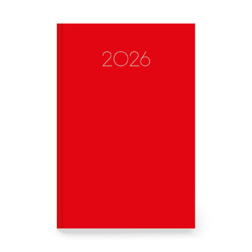 2026 ΗΜΕΡΟΛΟΓΙΟ ΗΜΕΡΗΣΙΟ 10x14cm SIMPLE ΚΟΚΚΙΝΟ 355826 (ΤΡΙΠΕΡΙΝΑ)