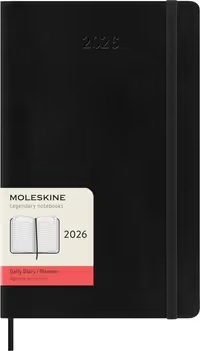 2026 ΗΜΕΡΟΛΟΓΙΟ MOLESKINE LARGE (13x21cm) SOFT COVER BLACK DAILY DIARY (ΗΜΕΡΗΣΙΟ ΗΜΕΡΟΛΟΓΙΟ ΕΤΟΥΣ)