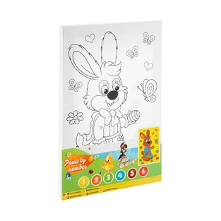 MOXY ΚΑΤΑΣΚΕΥΗ PAINT BY NUMBER ΚΑΜΒΑΣ 20x30cm ΚΟΥΝΕΛΑΚΙ