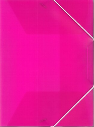 GROOVY ΝΤΟΣΙΕ ΜΕ ΛΑΣΤΙΧΟ Α4 24x32cm ΠΛΑΣΤΙΚΟ ΔΙΑΦΑΝΟ ΦΟΥΞΙΑ 032085