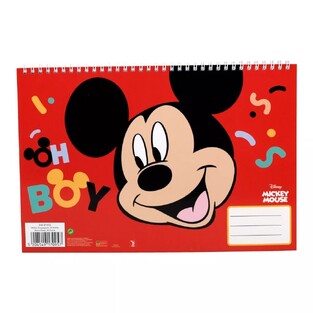 GIM ΜΠΛΟΚ ΖΩΓΡΑΦΙΚΗΣ A4 (21x29,7cm) 30φ MICKEY MOUSE OH BOY 34091413