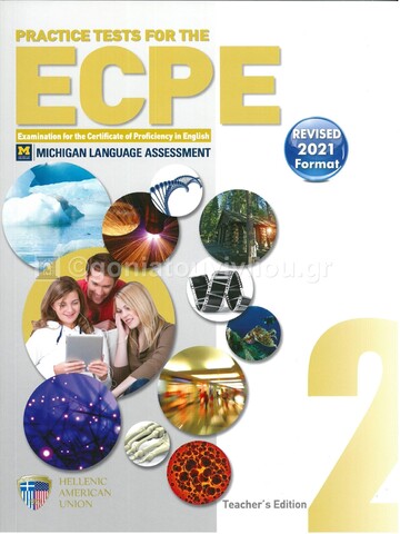 PRACTICE TESTS FOR THE ECPE BOOK 2 TEACHER BOOK WITH CLASS CDS (NEW FORMAT FOR EXAMS 2021)