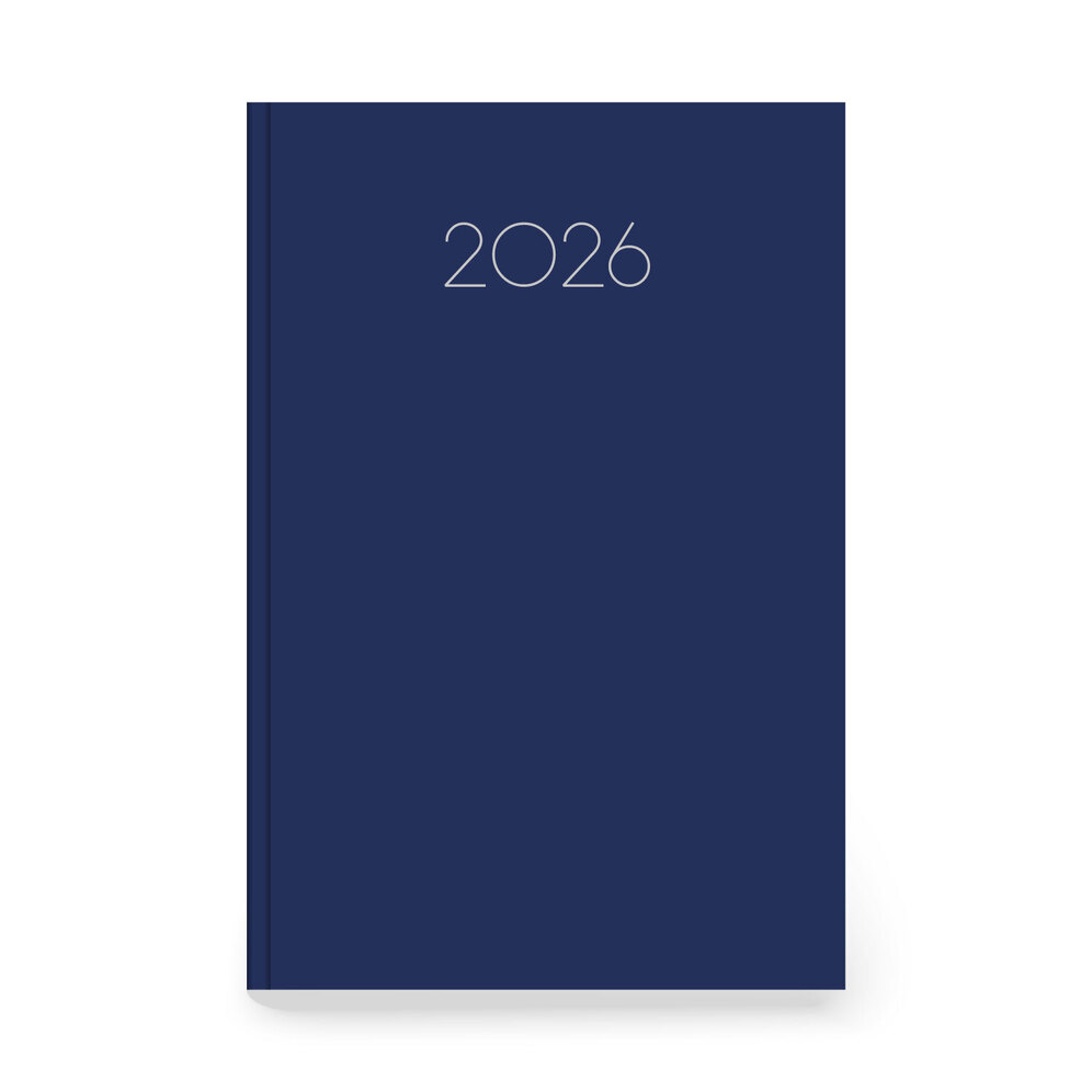 2026 ΗΜΕΡΟΛΟΓΙΟ ΗΜΕΡΗΣΙΟ SIMPLE 14x21cm ΜΠΛΕ ΣΚΟΥΡΟ 355758 (ΤΡΙΠΕΡΙΝΑ)