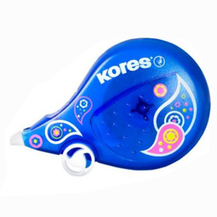 KORES ΔΙΟΡΘΩΤΙΚΗ ΤΑΙΝΙΑ SCOOTER 4,2mm x 8m ΜΠΛΕ 84931