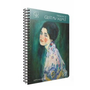UNIPAP GIPTA ΤΕΤΡΑΔΙΟ ΣΠΙΡΑΛ A4 (21x29,7cm) 2 ΘΕΜΑΤΩΝ 50φ ΠΕΡΦΟΡΕ KLIMT PORTRAIT OF A LADY 35550