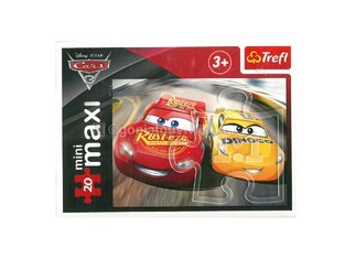 TREFL ΜΙΝΙ ΜΑΧΙ ΠΑΖΛ 20 ΤΕΜΑΧΙΩΝ CARS 3 ΑΥΤΟΚΙΝΗΤΑ 21012