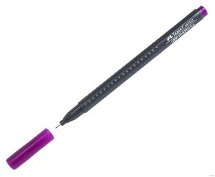 FABER CASTELL ΜΑΡΚΑΔΟΡΟΣ GRIP FINEPEN 04 ΒΙΟΛΕΤΙ WASHABLE 151637