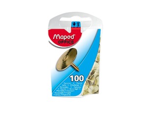 MAPED ΠΙΝΕΖΕΣ ΧΡΥΣΕΣ 10MM 100ΤΕΜ 311011
