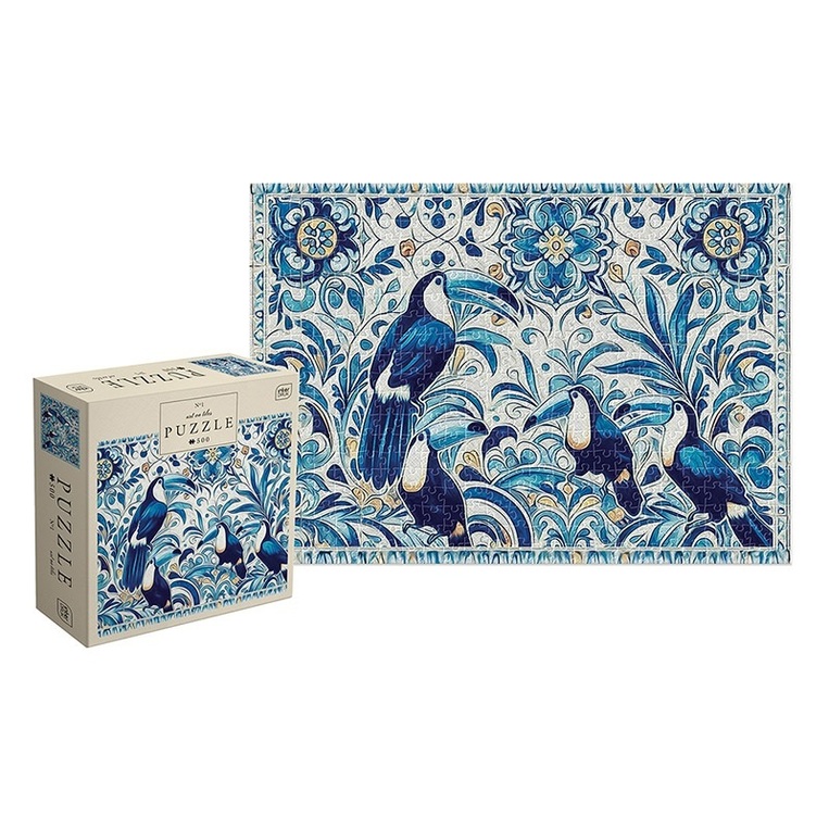 INTERDRUK ΠΑΖΛ 500 ΤΕΜΑΧΙΩΝ 47x33cm ART ON TILES 1