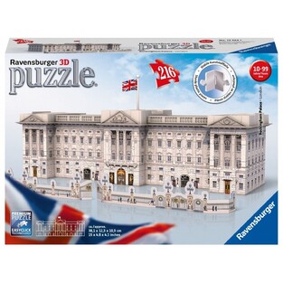 RAVENSBURGER 3D (ΤΡΙΣΔΙΑΣΤΑΤΟ) ΠΑΖΛ 216 ΤΕΜΑΧΙΩΝ BUCKINGHAM PALACE ΠΑΛΑΤΙ ΤΟΥ ΜΠΑΚΙΓΧΑΜ 125241