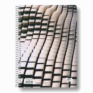 GLOBUS ΤΕΤΡΑΔΙΟ ΣΠΙΡΑΛ A4 (21x29,7cm) 3 ΘΕΜΑΤΩΝ 90φ METAL ΑΣΗΜΙ MT30