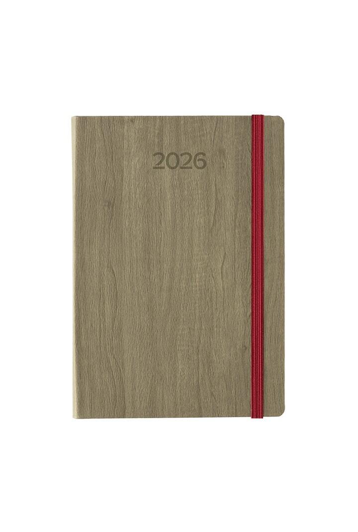 2026 ΗΜΕΡΟΛΟΓΙΟ ΗΜΕΡΗΣΙΟ 17x24cm ΜΕ ΛΑΣΤΙΧΟ WOODY c ΚΑΦΕ ΤΟΥ ΠΟΥΡΟΥ 62104 (ΛΙΝΑΡΔΑΤΟΣ)