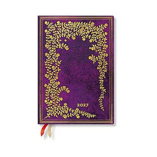 2027 ΗΜΕΡΟΛΟΓΙΟ ΕΒΔΟΜΑΔΙΑΙΟ PAPERBLANKS MIDI 13x18cm NEW YORK ROSE (ΣΚΛΗΡΟ ΕΞΩΦΥΛΛΟ) DE19344