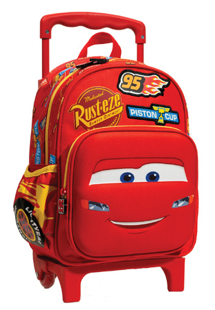 GIM ΣΧΟΛΙΚΗ ΤΣΑΝΤΑ ΣΑΚΙΔΙΟ TROLLEY ΤΡΟΛΕΙ ΝΗΠΙΑΓΩΓΕΙΟΥ CARS BADGES 34146072