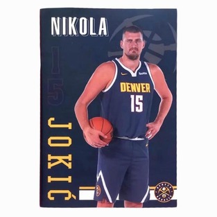 NBA BACK ME UP ΤΕΤΡΑΔΙΟ ΚΑΡΦΙΤΣΑ 17x25cm 40φ JOKIC 378 15400