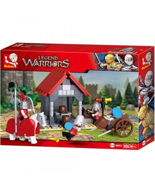 SLUBAN ΠΑΙΔΙΚΟ ΠΑΙΧΝΙΔΙ ΜΕ ΤΟΥΒΛΑΚΙΑ B0613 LEGEND WARRIORS WATER TRANSPORTATION 237PCS