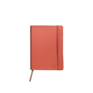 SKAG ΣΗΜΕΙΩΜΑΤΑΡΙΟ A6 10,5x14,8cm ΜΕ ΛΑΣΤΙΧΟ ΜΑΛΑΚΟ ΕΞΩΦΥΛΛΟ ΘΗΚΗ ΓΙΑ ΣΤΥΛΟ ΕΣΩΤΕΡΙΚΗ ΘΗΚΗ ΜΕ ΓΡΑΜΜΕΣ 64φ ΚΟΚΚΙΝΟ 306669